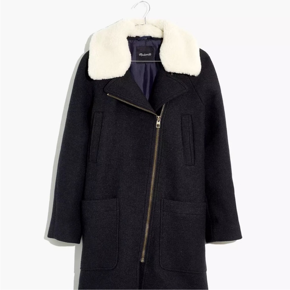Madewell Black Trench Coat